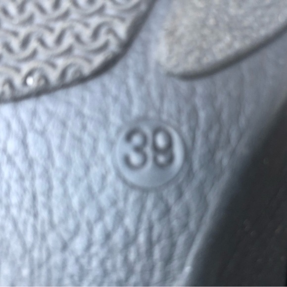 JOSEF SEIBEL Black Leather Comfort Air Massage Slingback Mules Size US 8.5 - Picture 14 of 15